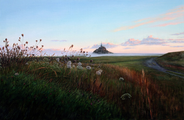 AMANECER : 雄鶏はもう鳴いた(Mont Saint-Michel)