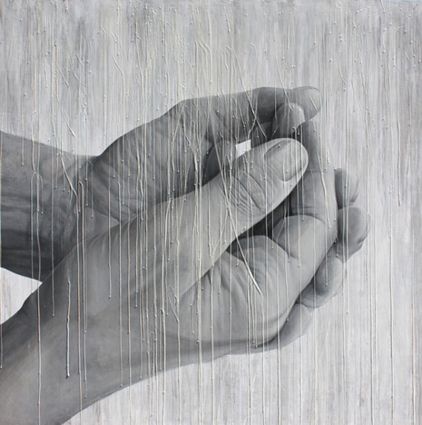 EVERYTHING FALLS... サイズ : 186 x 186 cm 2010年作